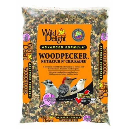 D&D COMMODITIES D&D Commodities Wild Delight Woodpecker; Nuthatch N Chickadee Food 5 Lb 364050 99003